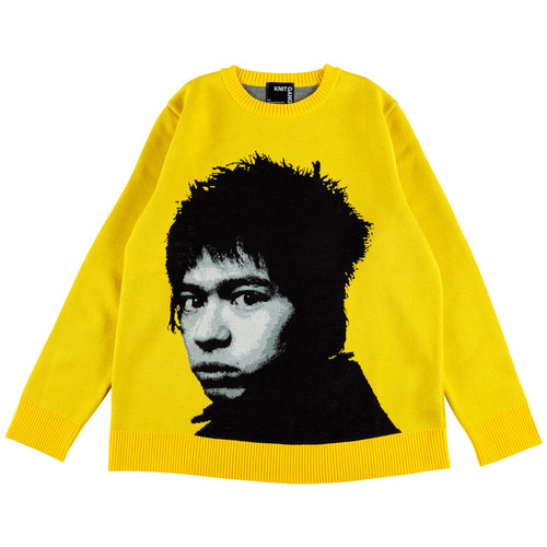 MLE × INU "メシ喰うな!" KNIT GANG COUNCIL CREW NECK SWEATER《2023年8月発売・発送予定 受注期間は6月10日まで》