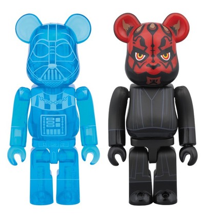 DARTH VADER(TM)(HOLOGRAPHIC Ver.) & DARTH MAUL(TM) BE@RBRICK STAR WARS 2PACK