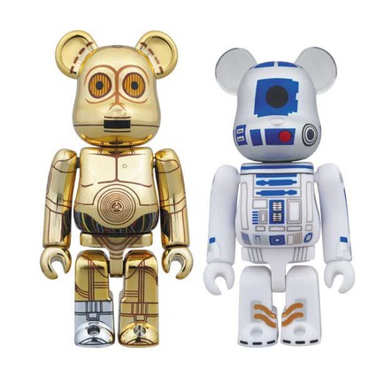 C-3PO(TM) & R2-D2(TM) BE@RBRICK STAR WARS 2PACK
