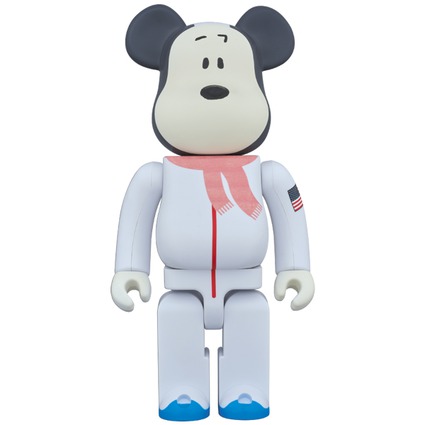 BE@RBRICK ASTRONAUTS SNOOPY 1000%