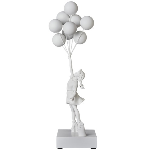 Flying Balloons Girl