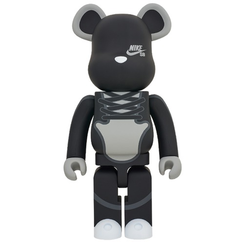 BE@RBRICK NIKE SB BLACK 1000%