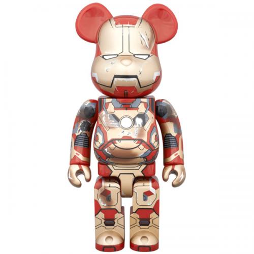 BE@RBRICK IRON MAN MARK XLII(42) DAMAGE Ver. 400%