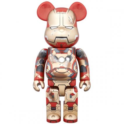 BE@RBRICK IRON MAN MARK XLII(42) DAMAGE Ver. 400%