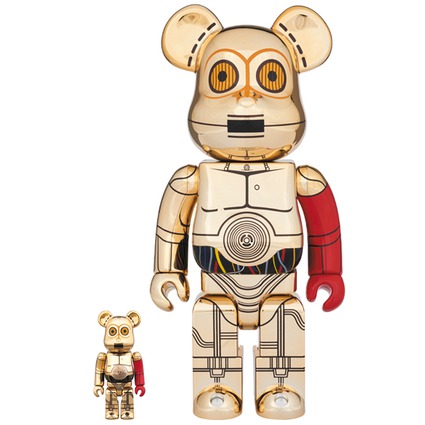 BE@RBRICK C-3PO(TM) THE FORCE AWAKENS Ver. 100% & 400%