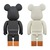 BE@RBRICK TOKYO TRIBE WARU 400% BLACK/WHITE