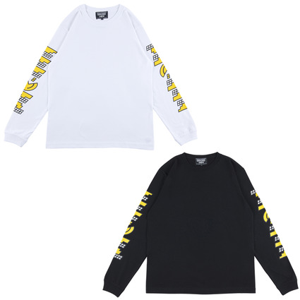 MLE PAC-MAN × GRAFFLEX LONG SLEEVE TEE “PAC-MAN × GRAFFLEX 01”《2022年7月発売・発送予定》