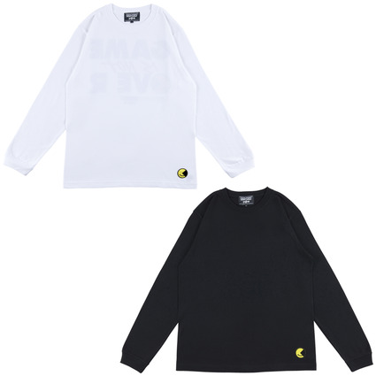 MLE PAC-MAN × GRAFFLEX LONG SLEEVE TEE “PAC-MAN × GRAFFLEX 02”《2022年7月発売・発送予定》