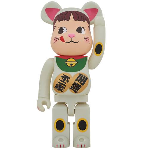 BE@RBRICK 招き猫 ペコちゃん 蓄光 1000%