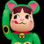 BE@RBRICK 招き猫 ペコちゃん 蓄光 1000%