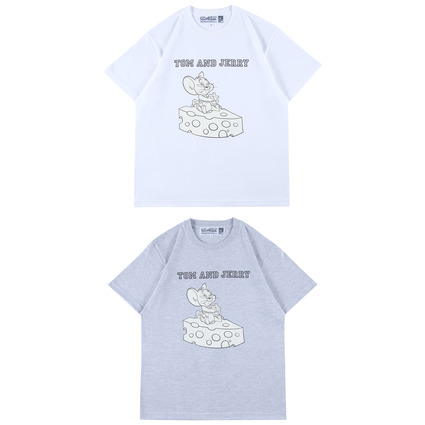 MLE<TOM and JERRY> T-SHIRT_E (TUFFY & CHEESE)《2024年8月発売・発送予定 受注期間は4月10日まで》