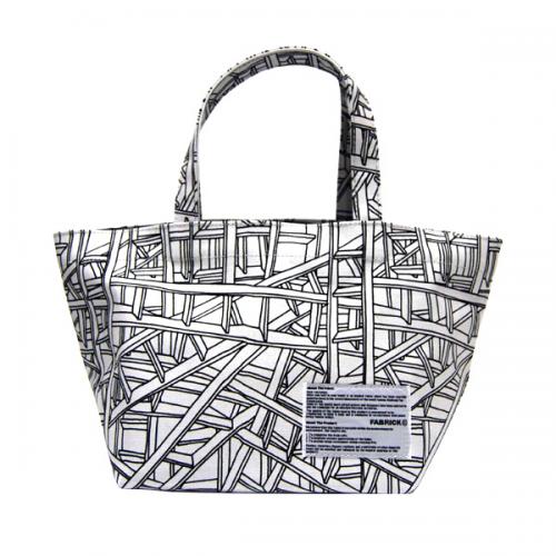 MIKE PERRY - MINI TOTE BAG WHITE