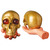SKULL & HAND LAMP GOLD
