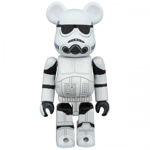 BE@RBRICK STORMTROOPER(TM) CHROME Ver.100%