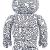 BE@RBRICK KEITH HARING #4 100% & 400%