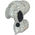 UDF CRYSTAL DECORATE SNOOPY SNOOPY w/HEART《ご注文から3ヶ月～6ヶ月以内に発送予定》