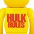 BE@RBRICK HULKAMANIA 400%