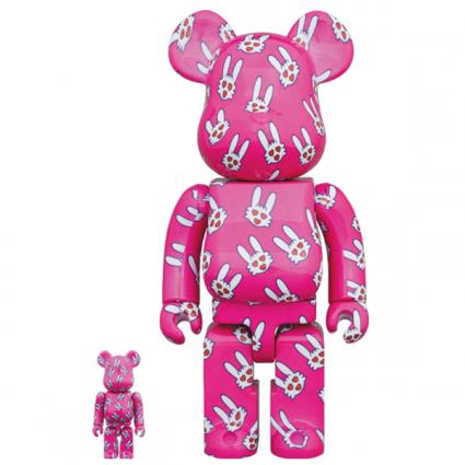 BE@RBRICK ヒトハタウサギ 100% & 400%(忌野清志郎 50th Celebration)