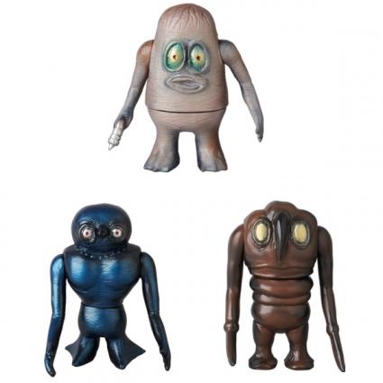 ギラン星人、バルデン星人、マグラン星人(イッコーモケイ箱絵カラー3体セット)【2014年12月末日発送予定】