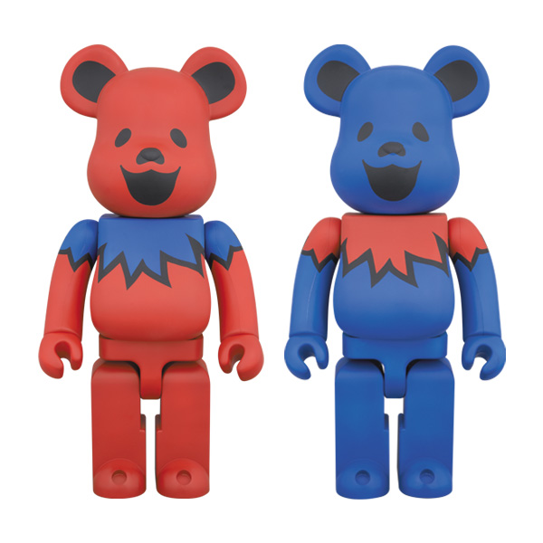 BE@RBRICK GRATEFUL DEAD DANCING BEARS 400%