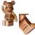 BE@RBRICK KARIMOKU "HOUSE INDUSTRIES CHESS" 400%