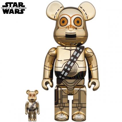 BE@RBRICK C-3PO (TM) 100% & 400% (The Rise of Skywalker Ver.)《2020年1月中旬発送予定》