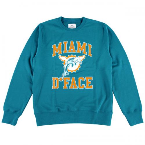CREW NECK SWEAT MIAMI COLLEGE