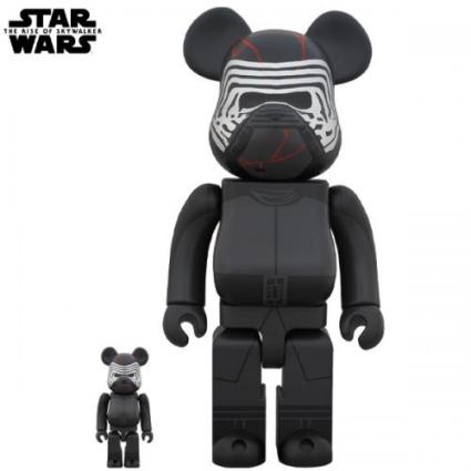 BE@RBRICK KYLO REN (TM) 100% & 400% (The Rise of Skywalker Ver.)