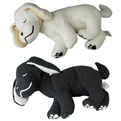  slumbers PLUSH WHITE/BLACK