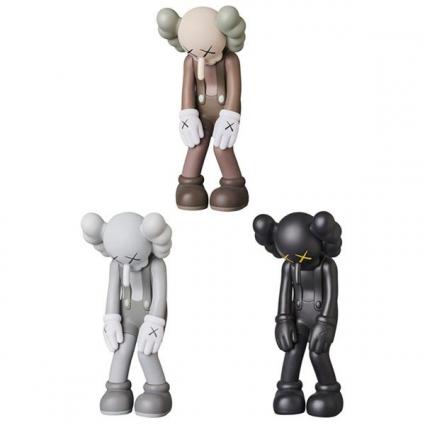 KAWS SMALL LIE BROWN/GRAY/BLACK