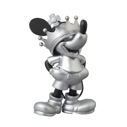 UDF MICKEY MOUSE (CROWN Ver.) BLACK & SILVER