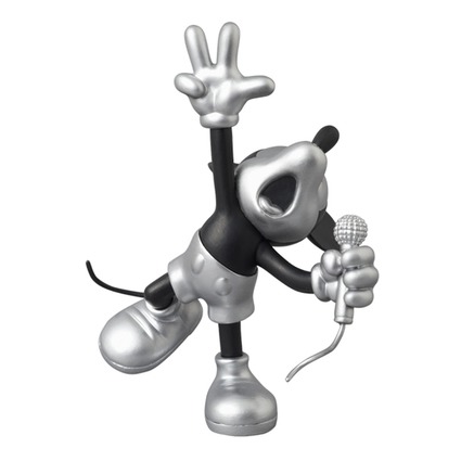 UDF MICKEY MOUSE (SHOUT Ver.) BLACK & SILVER