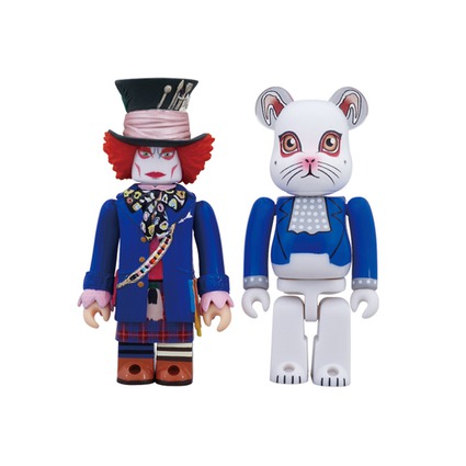 キューブリック マッドハッター & ベアブリック ホワイトラビット セット