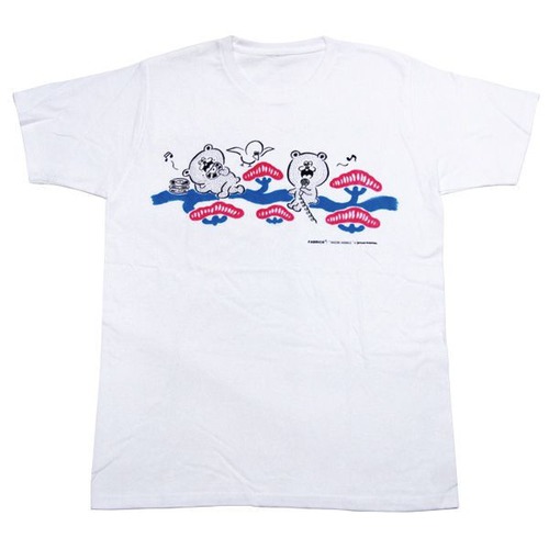 NAGOMI ANIMALS TEE SHIRTS 'NAGOMI' PINK BLUE