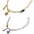 STARDUST BE@RBRICK 3CHARM PENDANT GOLD/SILVER