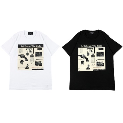 VINYL “THE MODS” TEE JAIL GUNS《2017年12月発売予定》